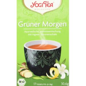 YOGI TEA Grüner Morgen Bio Filterbeutel 17X1.8 g - Tea Bags YOGI TEA Grüner Morgen Bio Filterbeutel 17X1.8 g - Tea Bags