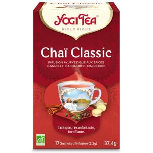 Thé aux herbes classique Yogi Tea - 17 sachets - Publicité Thé aux herbes classique Yogi Tea - 17 sachets - Publicité