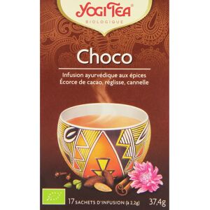 Infusion d'Herbes Bio Chocolat Yogi Tea - Thé aux Herbes - Publicité Infusion d'Herbes Bio Chocolat Yogi Tea - Thé aux Herbes - Publicité