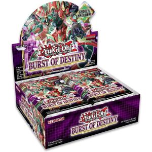 Konami Yu-Gi-Oh! Burst Of Destiny Booster Display - Trading Card Game Konami Yu-Gi-Oh! Burst Of Destiny Booster Display - Trading Card Game