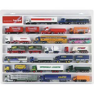 Herpa 029216 White H0 Plastic Display Case - Vitrine Herpa 029216 White H0 Plastic Display Case - Vitrine