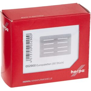 Herpa 052900 H0 Palettes EUR - Accessoires pour train miniature - Publicité Herpa 052900 H0 Palettes EUR - Accessoires pour train miniature - Publicité