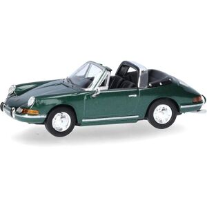 Herpa Porsche 911 Targa Voiture Modèle - Échelle H0, Vert Métallique - Publicité Herpa Porsche 911 Targa Voiture Modèle - Échelle H0, Vert Métallique - Publicité