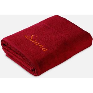 Frottana Pearl 80 x 200 cm Bomull Röd - Bastutork Frottana Pearl 80 x 200 cm Bomull Röd - Bastutork