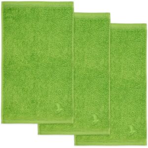 Toallas de Huésped Möve Superwuschel - Set de 3, Algodón, Peridot Toallas de Huésped Möve Superwuschel - Set de 3, Algodón, Peridot