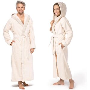 möve Chenillebiesen uniszex köntös - Hosszú, Természetes möve Chenillebiesen uniszex köntös - Hosszú, Természetes