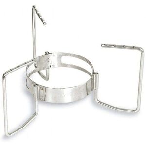 Suporte em Aço Inoxidável para Queimador de Álcool - Compacto, Durável, 7.5x3cm Suporte em Aço Inoxidável para Queimador de Álcool - Compacto, Durável, 7.5x3cm