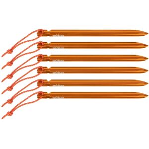 Tatonka Model 3806.127 - Lightweight Y Tent Pegs 15cm Pack of 6 - Orange Tatonka Model 3806.127 - Lightweight Y Tent Pegs 15cm Pack of 6 - Orange
