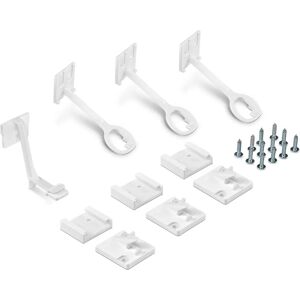 Reer Witte Kindveiligheidsslot - Dubbellock - Eenvoudige Installatie - Kast- en Ladeslot Reer Witte Kindveiligheidsslot - Dubbellock - Eenvoudige Installatie - Kast- en Ladeslot