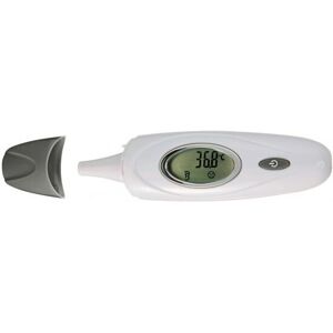 Reer SkinTemp 3-in-1 Infrarødt Termometer for Babyer, Barn & Voksne - Grå, Hvit Reer SkinTemp 3-in-1 Infrarødt Termometer for Babyer, Barn & Voksne - Grå, Hvit
