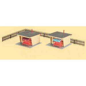 Auhagen 12339 Modell-Teil - 2er-Set Bungalows - Für Modellbahnen Auhagen 12339 Modell-Teil - 2er-Set Bungalows - Für Modellbahnen