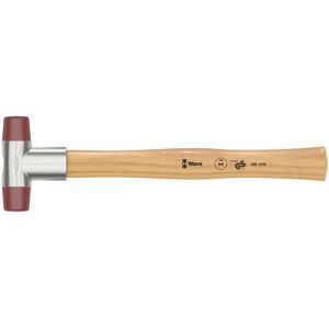 Marteau Wera 05000505001 - Usage intensif, tête en uretane, manche en frêne de haute qualité - Publicité Marteau Wera 05000505001 - Usage intensif, tête en uretane, manche en frêne de haute qualité - Publicité