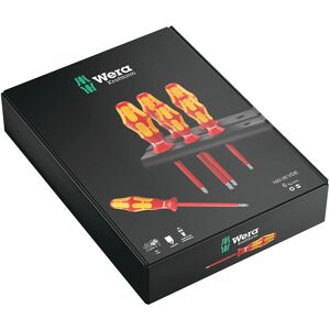 Wera 160 I/6 Insulated Screwdriver Set - 6 Pieces Wera 160 I/6 Insulated Screwdriver Set - 6 Pieces