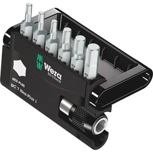 Wera 8040-6 Hex-Plus Screwdriver Bits Set - Universal Wera 8040-6 Hex-Plus Screwdriver Bits Set - Universal