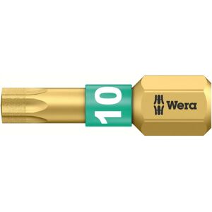 Insert Torx T10 Wera 867/1 BDC - Acier, Revêtement Diamanté - Publicité Insert Torx T10 Wera 867/1 BDC - Acier, Revêtement Diamanté - Publicité