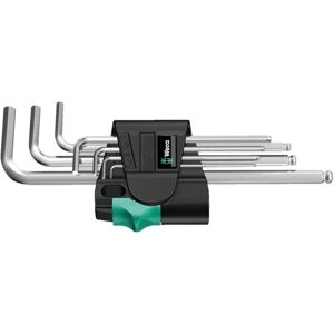 Wera 950/9 Hex-Plus 1 L-förmiger Innensechskantschlüssel Satz Metrisch 9 Stück Wera 950/9 Hex-Plus 1 L-förmiger Innensechskantschlüssel Satz Metrisch 9 Stück