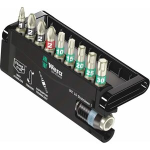 Wera Stainless Steel Screwdriver Bits Set - 9 Pieces Wera Stainless Steel Screwdriver Bits Set - 9 Pieces