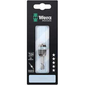 Wera Stainless Steel 1/4" Universal Bit Holder - Quick-Change Wera Stainless Steel 1/4" Universal Bit Holder - Quick-Change