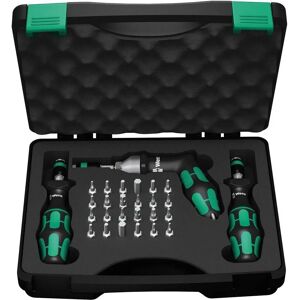 Wera Torque screwdriver set 7440/41/42 - 27-piece, 0.3-6 Nm Wera Torque screwdriver set 7440/41/42 - 27-piece, 0.3-6 Nm