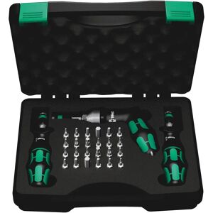 Wera Torque screwdriver set 7440/41/42 - 27-piece, 0.3-6 Nm Wera Torque screwdriver set 7440/41/42 - 27-piece, 0.3-6 Nm