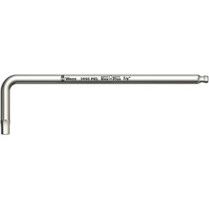 Wera 3950 PKL Hex Key - Stainless Steel, Hex-Plus, Long Arm Wera 3950 PKL Hex Key - Stainless Steel, Hex-Plus, Long Arm