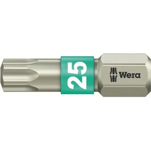 Wera Model 3867/1 TS SB Stainless Steel Torx T25 - Screwdriver Bits Wera Model 3867/1 TS SB Stainless Steel Torx T25 - Screwdriver Bits