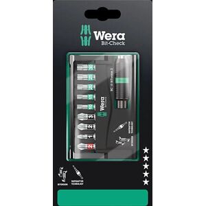 Wera 8757-9/BTZ Premium Plus Bit-Check - Schroefbits Wera 8757-9/BTZ Premium Plus Bit-Check - Schroefbits