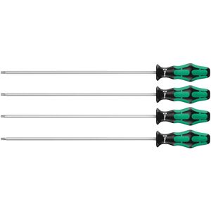 Σετ επίπεδων κατσαβιδιών Wera 367/4 - Λαβή TORX HF μακρύς Σετ επίπεδων κατσαβιδιών Wera 367/4 - Λαβή TORX HF μακρύς