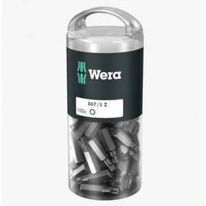 Wera 867/1 Z Torx DIY 100 stuks - Schroevendraaierbits Wera 867/1 Z Torx DIY 100 stuks - Schroevendraaierbits