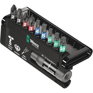 Wera Impactor Set - Phillips, Pozidriv, Torx, Hex - 10 pcs Wera Impactor Set - Phillips, Pozidriv, Torx, Hex - 10 pcs
