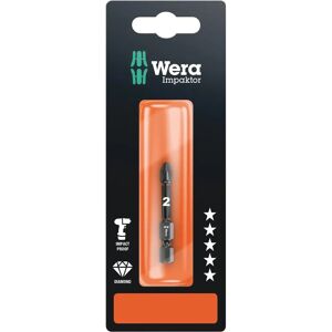Wera 855/4 Impact Screwdriver Bit - PZ 1 - Diamond Coated Wera 855/4 Impact Screwdriver Bit - PZ 1 - Diamond Coated