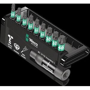 Wera 05057688001 juego de puntas de destornillador 9 piezas - Tecnología Impactor Wera 05057688001 juego de puntas de destornillador 9 piezas - Tecnología Impactor