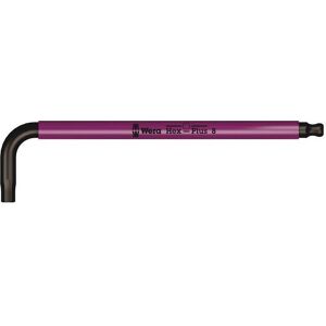 Wera 950 SPKL Hex Key - BlackLaser, Silver Wera 950 SPKL Hex Key - BlackLaser, Silver