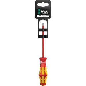Wera 160I 0.5 X 3.0 X 100 MM Insulated Screwdriver Wera 160I 0.5 X 3.0 X 100 MM Insulated Screwdriver