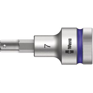 Wera 8740 C HF Hex Socket - 7mm, 60mm, Chrome Wera 8740 C HF Hex Socket - 7mm, 60mm, Chrome