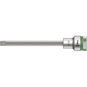 Wera TX45x140mm Socket - Durable Chrome-Vanadium Steel Wera TX45x140mm Socket - Durable Chrome-Vanadium Steel