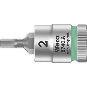 Wera Zyklop Socket 2mm 1/4" Hex-Plus Insert Wera Zyklop Socket 2mm 1/4" Hex-Plus Insert