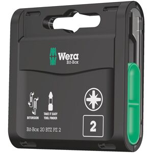 Wera WER057761 Boîte de Bits 20 BiTorsion PZ2 x 25mm - Embouts de tournevis Wera WER057761 Boîte de Bits 20 BiTorsion PZ2 x 25mm - Embouts de tournevis