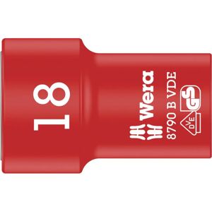 Ensemble de douilles Wera 05004957001 - VDE 13mm 3/8 Ensemble de douilles Wera 05004957001 - VDE 13mm 3/8