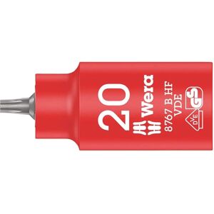 Wera - 8767 B VDE HF TORX Zyklop Bitnuss, geïsoleerd, met 3/8" aandrijving, met houdfunctie Wera - 8767 B VDE HF TORX Zyklop Bitnuss, geïsoleerd, met 3/8" aandrijving, met houdfunctie
