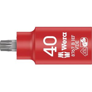 Wera Zyklop VDE 3/8" Inserto Torx Isolato con Funzione di Ritenzione Wera Zyklop VDE 3/8" Inserto Torx Isolato con Funzione di Ritenzione