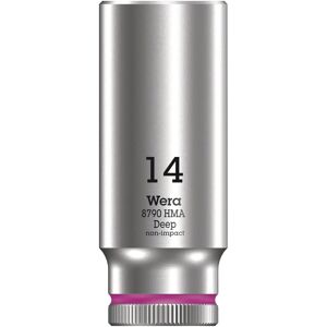 Wera 8790 HMA Clé à douille profonde - 1/4" - Gris Wera 8790 HMA Clé à douille profonde - 1/4" - Gris