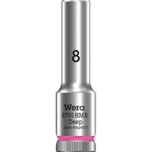 Wera 8mm Hex Socket Insert - Deep, for Manual & Power Use Wera 8mm Hex Socket Insert - Deep, for Manual & Power Use