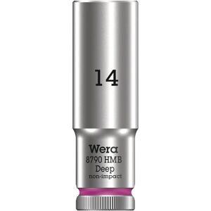 Wera 8790 HMB Deep Socket - Pink 14 mm - Deep Socket for 3/8" Drive Wera 8790 HMB Deep Socket - Pink 14 mm - Deep Socket for 3/8" Drive