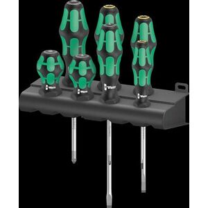 Wera Kraftform Plus - Serie 300 7-delige schroevendraaier set Wera Kraftform Plus - Serie 300 7-delige schroevendraaier set