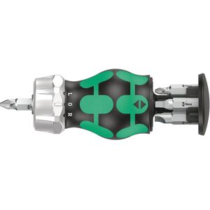 Wera Compact Stubby Screwdriver Set - 6 Bits, Ratchet, Compact Wera Compact Stubby Screwdriver Set - 6 Bits, Ratchet, Compact