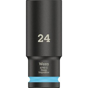 Wera Deep Impact Socket Set - 24 mm, 1/2" Drive Wera Deep Impact Socket Set - 24 mm, 1/2" Drive