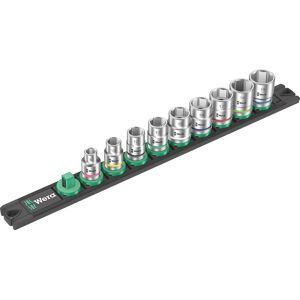 Wera Set de la tira magnética de la tuerca b 4 conjunto de ajuste de la envoltura del zócalo cyclop, 3/8 unidad, 9 piezas 5005430001 - Socket Wrench Set Wera Set de la tira magnética de la tuerca b 4 conjunto de ajuste de la envoltura del zócalo cyclop, 3/8 unidad, 9 piezas 5005430001 - Socket Wrench Set