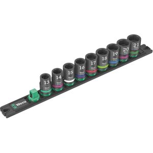 Wera Impact Socket Set - 9 Piece, 1/2" Drive Wera Impact Socket Set - 9 Piece, 1/2" Drive