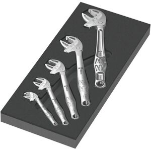 Wera 05150122001 Adjustable Wrench - Self-Adjusting, 5-Piece Joker Set Wera 05150122001 Adjustable Wrench - Self-Adjusting, 5-Piece Joker Set